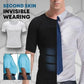 👕 50% DE RÉDUCTION! 🔥 T-Shirt Gainant Rafraîchissant pour Homme – Effet Ventre Plat Instantané, Léger & Confortable 💪