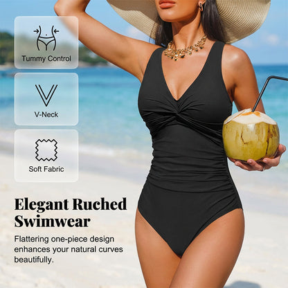 👙 50% DE RÉDUCTION ✨ Maillot de bain sculptant – Coupe ajustée & maintien parfait – Galbe la silhouette, sèche rapidement – idéal pour la piscine, la plage ou les vacances – confort et élégance ☀️💃