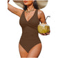 👙 50% DE RÉDUCTION ✨ Maillot de bain sculptant – Coupe ajustée & maintien parfait – Galbe la silhouette, sèche rapidement – idéal pour la piscine, la plage ou les vacances – confort et élégance ☀️💃