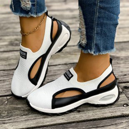 👟 50% DE RÉDUCTION ! 🌬️ Chaussures respirantes ajourées à enfiler pour femmes – Légères, flexibles & parfaites pour un confort quotidien à la maison ou en ville 🌸