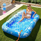 🏊 50% DE RÉDUCTION ⏳ Chaise longue gonflable pour piscine avec coussin – Confortable, durable & facile à gonfler – Idéale pour flotter, bronzer ou se détendre sur l’eau – housse de transport incluse 🌊