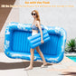 🏊 50% DE RÉDUCTION ⏳ Chaise longue gonflable pour piscine avec coussin – Confortable, durable & facile à gonfler – Idéale pour flotter, bronzer ou se détendre sur l’eau – housse de transport incluse 🌊