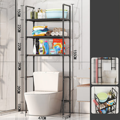 🛁 50% DE RÉDUCTION! ⚡ Étagère salle de bain – Sans perçage, robuste & multi‑usage ✨