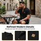👔 50% DE RÉDUCTION! ☀️ Chemise Décontractée d'Été pour Homme – Col Montant, Tissu Respirant & Coupe Relaxée Pour Un Look Décontracté Et Élégant 💼