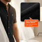 👔 50% DE RÉDUCTION! ☀️ Chemise Décontractée d'Été pour Homme – Col Montant, Tissu Respirant & Coupe Relaxée Pour Un Look Décontracté Et Élégant 💼