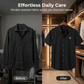 👔 50% DE RÉDUCTION! ☀️ Chemise Décontractée d'Été pour Homme – Col Montant, Tissu Respirant & Coupe Relaxée Pour Un Look Décontracté Et Élégant 💼