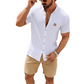 👔 50% DE RÉDUCTION! ☀️ Chemise Décontractée d'Été pour Homme – Col Montant, Tissu Respirant & Coupe Relaxée Pour Un Look Décontracté Et Élégant 💼