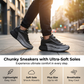 👟 50% DE RÉDUCTION! 🔥 Chaussures Homme à Semelle Épaisse – Antidérapantes, Design Tendance & Durable (3 Couleurs, 39-44) Pour Un Confort Quotidien ✨