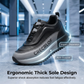 👟 50% DE RÉDUCTION! 🔥 Chaussures Homme à Semelle Épaisse – Antidérapantes, Design Tendance & Durable (3 Couleurs, 39-44) Pour Un Confort Quotidien ✨