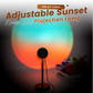 🌅 50% DE RÉDUCTION! 💡 Lampe Coucher de Soleil Réglable – Effet Dégradé, Idéale Pour Photos, Rendez-Vous Romantiques & Ambiance Cosy 🌸