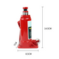 🔥 50% DE RÉDUCTION 🚗 Cric bouteille hydraulique portable 2 tonnes – Compact & robuste – Parfait pour changer une roue ou effectuer des réparations – sécurité et facilité d’utilisation ⚙️🔧✨