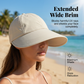 🧢 50% DE RÉDUCTION! ☀️ Chapeau de Soleil de Baseball à Large Bord pour Femme – Protection UV, Léger & Parfait Pour Les Activités Extérieures 🏖️