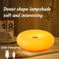 🍩 50% DE RÉDUCTION! 💡 Lampe de Table LED Donut à Commande Tactile – Design Unique, Dimmable & Parfaite Pour Créer Une Ambiance Cosy 🏠