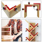 📐 50% DE RÉDUCTION! 🔧 Kit d'Équerres & Serre-Joints 90° en Aluminium – Précision Maximale, Double Échelle & Polyvalent Pour Un Assemblage Parfait 🛠️