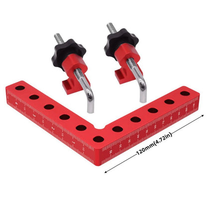 📐 50% DE RÉDUCTION! 🔧 Kit d'Équerres & Serre-Joints 90° en Aluminium – Précision Maximale, Double Échelle & Polyvalent Pour Un Assemblage Parfait 🛠️