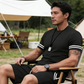 👕 63% DE RÉDUCTION! 🔥 Ensemble 2 Pièces pour Homme – T-Shirt Rayé & Short, Look Décontracté, Tissu Léger & Parfait Pour Les Journées Chaudes ☀️