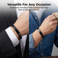 ⌚ 50% DE RÉDUCTION! 🔗 Bracelet Homme en Hématite Carrée – Élégant, Magnétique & Style Moderne Pour Toute Occasion ✨