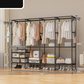👗 50% DE RÉDUCTION! 🧥 Portant à Vêtements Autoportant Robuste avec Étagères – Structure Solide, Grand Espace de Rangement & Idéal Pour Chambre & Dressing 🏠