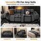 🛋️ 50% DE RÉDUCTION! 🧵 Housse de Canapé Antidérapante en Chenille – Style Bohème, Douce au Toucher & Ajustement Universel Pour Un Confort Élégant 🏠