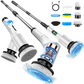 🧼 50% DE RÉDUCTION! 🔥 Brosse de Nettoyage Rotative Électrique Améliorée avec Écran LED – Puissante, Polyvalente & Idéale Pour La Salle de Bain & La Cuisine 🚿 Livraison Gratuite