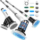 🧼 50% DE RÉDUCTION! 🔥 Brosse de Nettoyage Rotative Électrique Améliorée avec Écran LED – Puissante, Polyvalente & Idéale Pour La Salle de Bain & La Cuisine 🚿 Livraison Gratuite