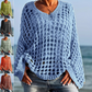 👚 50% DE RÉDUCTION! 🌸 Haut Décontracté Unie en Crochet pour Femme – Design Léger, Confortable & Parfait Pour Les Journées Ensoleillées ☀️