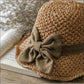 🧢 50% DE RÉDUCTION! 🔥 Chapeau de Soleil Élégant en Paille Tressée avec Nœud – Léger, Respirant & Parfait Pour La Plage & Les Voyages 👒