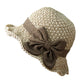 🧢 50% DE RÉDUCTION! 🔥 Chapeau de Soleil Élégant en Paille Tressée avec Nœud – Léger, Respirant & Parfait Pour La Plage & Les Voyages 👒