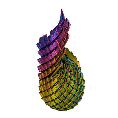 🐉 50% DE RÉDUCTION! 🌀 Œuf de Dragon 3D – Tournez Pour Évacuer Le Stress Instantanément, Design Tactile & Parfait Pour La Relaxation Au Bureau Ou À La Maison ✨