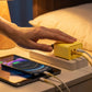 🔌 50% DE RÉDUCTION ⚡ Bloc chargeur rapide 4 ports 120W – Compatible PD & QC – Compact, sûr & charge ordinateur, tablette et téléphone simultanément – idéal pour la maison ou le voyage 📱