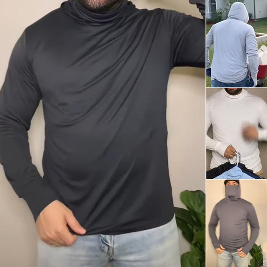 👕 50% DE RÉDUCTION! ☀️ Sweat à Capuche Léger pour Homme – Séchage Rapide, Protection UV & Idéal Pour Les Activités de Plein Air 🏕️