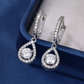 💎 50% DE RÉDUCTION! ✨ Boucles d'Oreilles Créoles Goutte – Zircon Éclatant, Sertissage Pavé, Fini Or ou Argent Pour Une Élégance Intemporelle 🎀