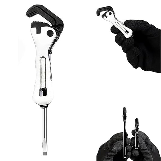🔧 50% DE RÉDUCTION! 🔩 Clé à Molette Micro Multifonction Portable à Réglage Automatique – Compacte, Polyvalente & Idéale Pour Les Petites Réparations 🛠️