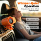 🌀 60% DE RÉDUCTION 🚗 Ventilateur personnel USB mains libres – Fixation grille aération & écran LED – Silencieux <36dB, batterie 2000/4000mAh, 3 couleurs – parfait pour voiture ou bureau 🌬️✨