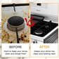 🍳 50% DE RÉDUCTION! 🧽 Protège-Brûleurs Réutilisables pour Cuisinière à Gaz – Hitzebeständig, facile à nettoyer & anti-taches – Gardez votre gazinière propre plus longtemps ✨