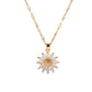 🌻 50% DE RÉDUCTION! ✨ Collier Pendentif Tournesol pour Femme – Design Délicat, Fini Or & Symbole De Joie 🌞