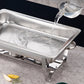 🍽️ 50% de Réduction ✨ Service de Chafing Dish en Acier Inoxydable pour Buffet – Durable, Maintien au Chaud & Élégant pour Buffet 🎉