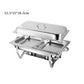 🍽️ 50% de Réduction ✨ Service de Chafing Dish en Acier Inoxydable pour Buffet – Durable, Maintien au Chaud & Élégant pour Buffet 🎉