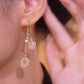 💎 50% DE RÉDUCTION! ✨ Boucles d'Oreilles à Franges en Cristal Artificiel – Style Goutte, Longueur Flatteuse, Anti-Noircissement & Polyvalentes 🌟