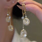 💎 50% DE RÉDUCTION! ✨ Boucles d'Oreilles à Franges en Cristal Artificiel – Style Goutte, Longueur Flatteuse, Anti-Noircissement & Polyvalentes 🌟