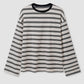 👚 50% DE RÉDUCTION! 🔥 Top Rayé Oversize Casual pour Femme – Tendance, Tissu Léger & Parfait Pour Un Look Décontracté Au Quotidien 🌸