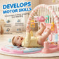 🎹 50% DE RÉDUCTION! 👶 Tapis Musical 3-en-1 pour Bébé – Piano à pied, jouets suspendus & mousse douce – Éveil sensoriel et moteur pour les tout-petits 🧸