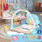 🎹 50% DE RÉDUCTION! 👶 Tapis Musical 3-en-1 pour Bébé – Piano à pied, jouets suspendus & mousse douce – Éveil sensoriel et moteur pour les tout-petits 🧸