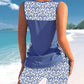 👙 50% DE RÉDUCTION 🌺 Ensemble tankini deux pièces imprimé – Haut fluide & shorty assorti – Tissu extensible, séchage rapide – parfait pour la plage, la piscine ou les vacances ☀️🌊✨