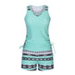 👙 50% DE RÉDUCTION 🌺 Ensemble tankini deux pièces imprimé – Haut fluide & shorty assorti – Tissu extensible, séchage rapide – parfait pour la plage, la piscine ou les vacances ☀️🌊✨