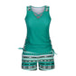 👙 50% DE RÉDUCTION 🌺 Ensemble tankini deux pièces imprimé – Haut fluide & shorty assorti – Tissu extensible, séchage rapide – parfait pour la plage, la piscine ou les vacances ☀️🌊✨