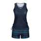 👙 50% DE RÉDUCTION 🌺 Ensemble tankini deux pièces imprimé – Haut fluide & shorty assorti – Tissu extensible, séchage rapide – parfait pour la plage, la piscine ou les vacances ☀️🌊✨