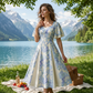 👗 50% DE RÉDUCTION! 🔥 Robe Évasée à Manches Flottantes – Tissu Fluide, Coupe Décontractée & Parfaite Pour Un Look Bohème Au Quotidien 🌸