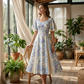 👗 50% DE RÉDUCTION! 🔥 Robe Évasée à Manches Flottantes – Tissu Fluide, Coupe Décontractée & Parfaite Pour Un Look Bohème Au Quotidien 🌸