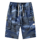 🩳 50% DE RÉDUCTION 🍂 Shorts cargo camouflage – 6 poches pratiques, cordon de taille & coupe détendue – 4 couleurs, XS-3XL – parfaits pour l’extérieur ou le quotidien 🌿